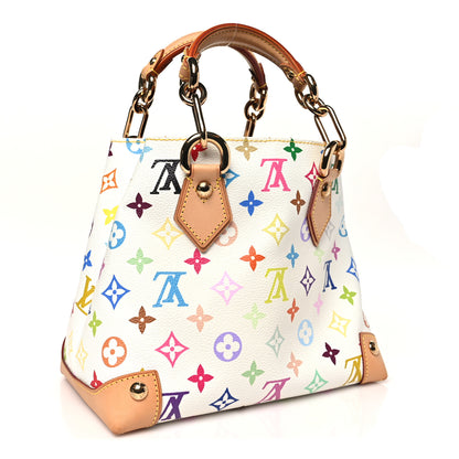 Louis Vuitton Monogram Multicolor Audra White 3 of 10