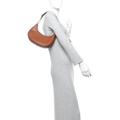 Celine Smooth Calfskin Medium Strap Ava Shoulder Bag Tan 2 of 13