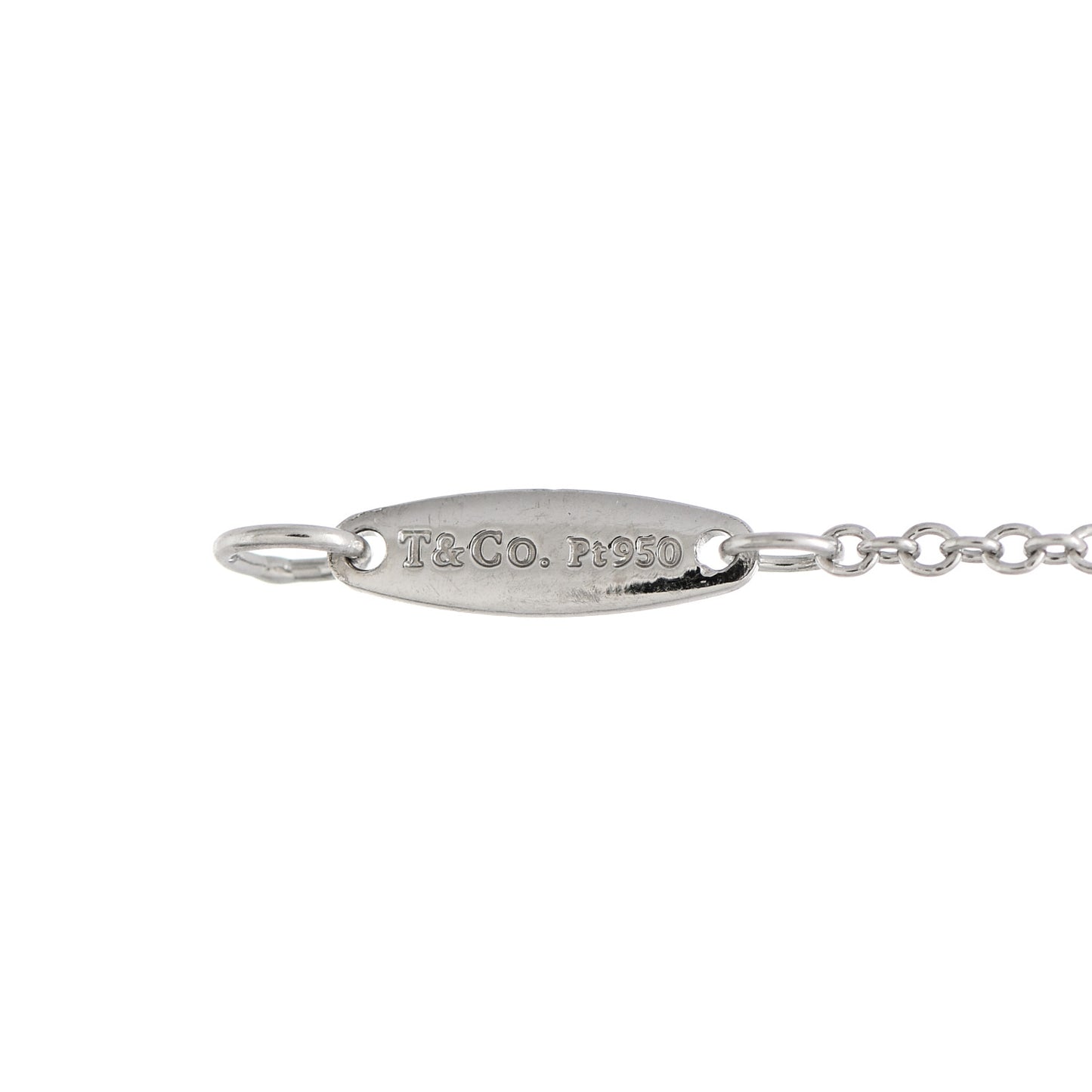 Platinum Diamond .15ctw Elsa Peretti Diamonds by the Yard Station Bracelet