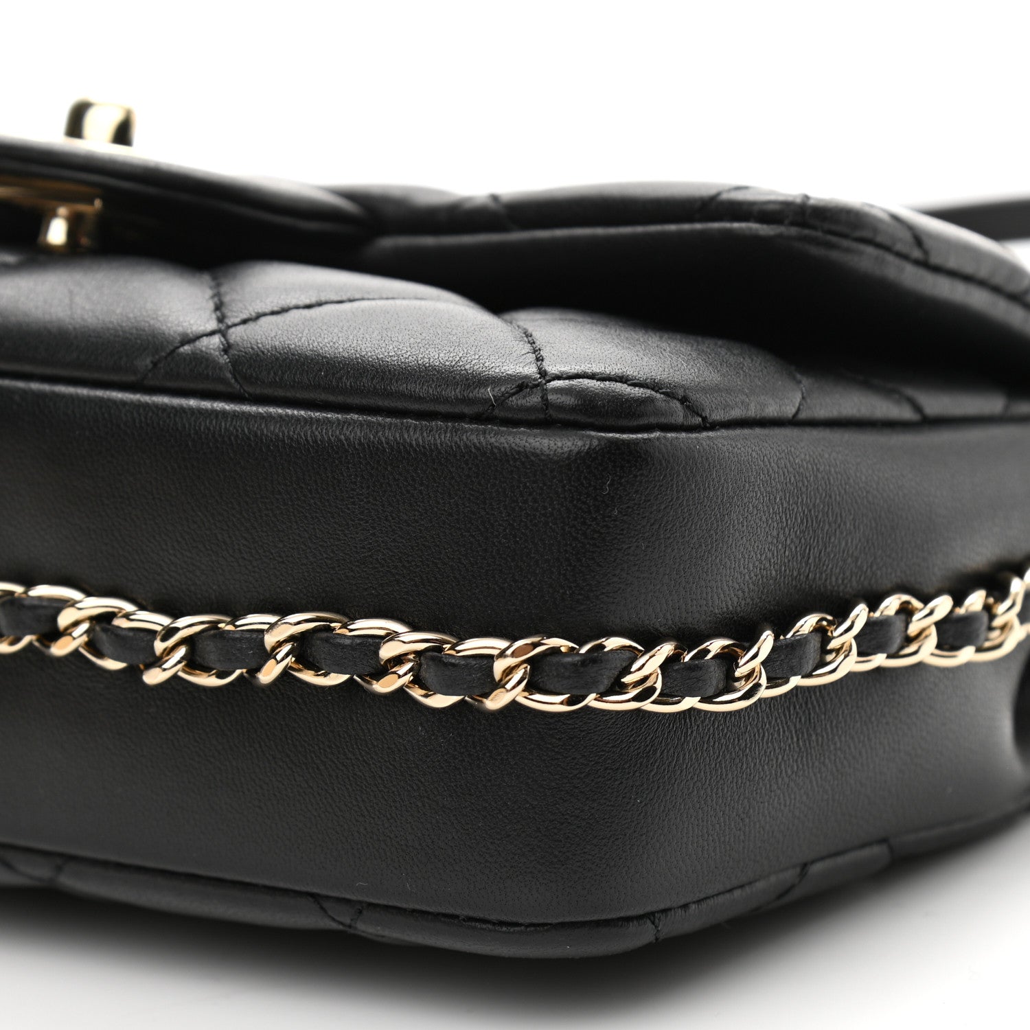 Chanel Lambskin Quilted Mini My Precious Flap Black 10 of 12