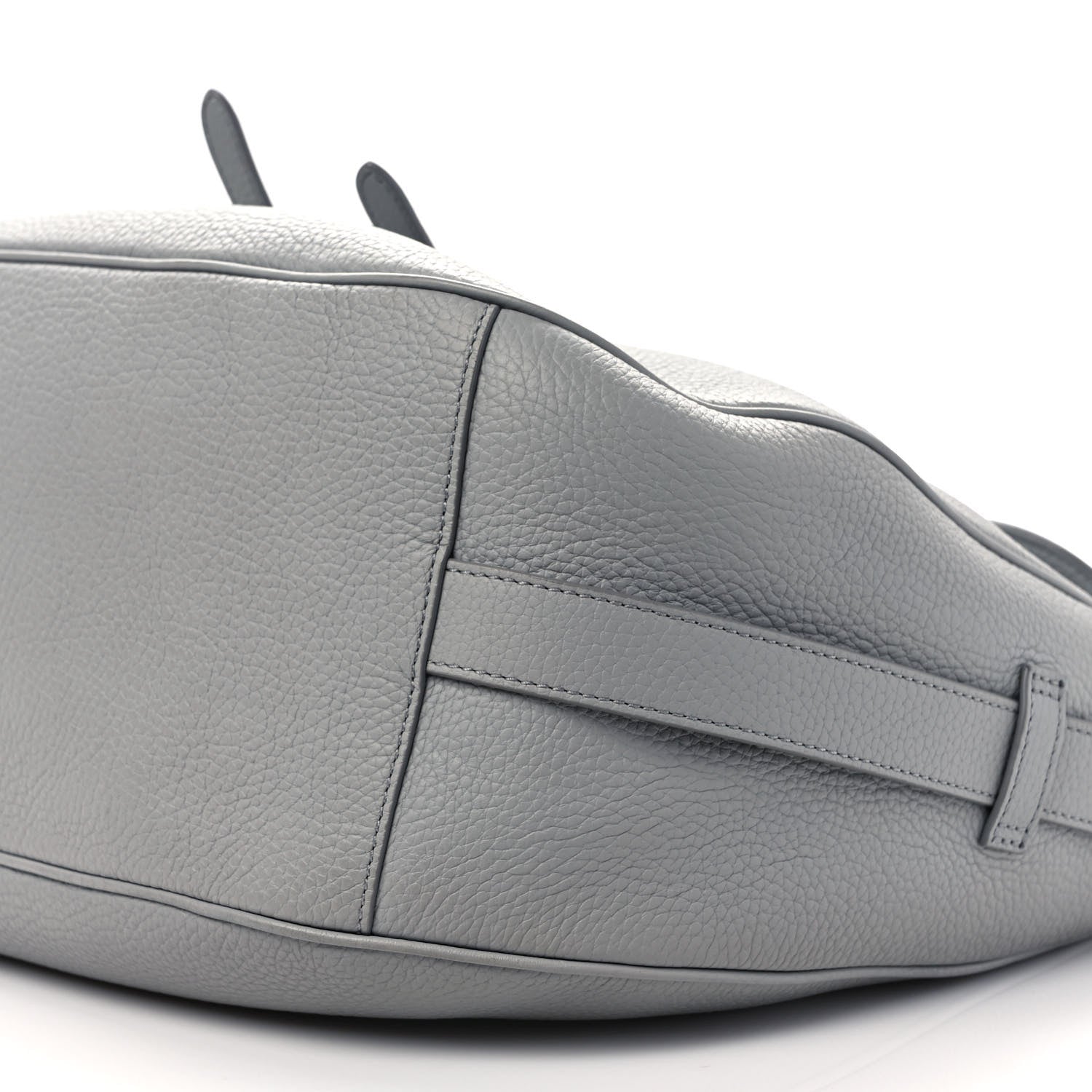 Christian Dior Grained Calfskin Soft Saddle Bag Grey 8 of 11