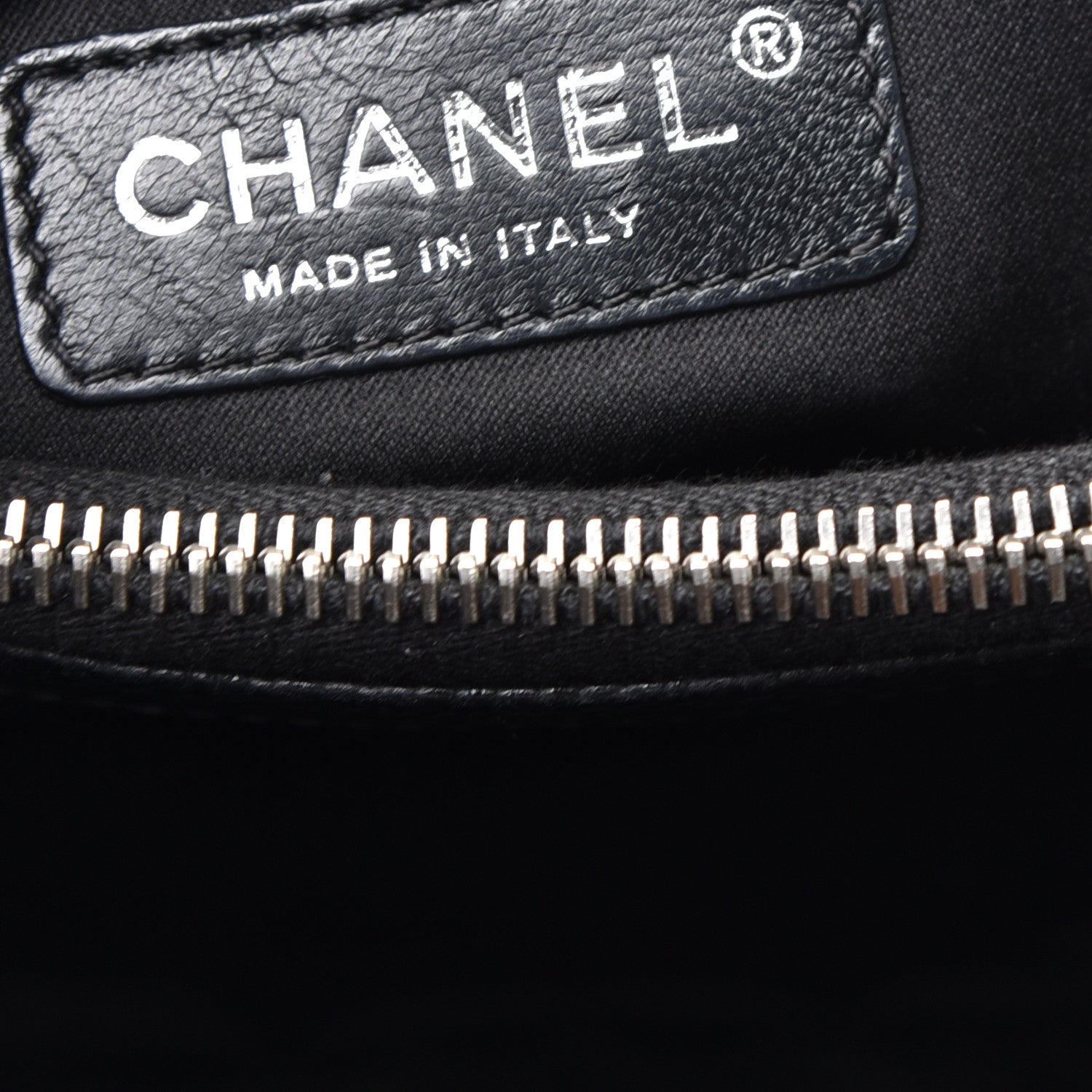 Chanel Caviar Quilted Grand Shopping Tote GST Black 5 of 8