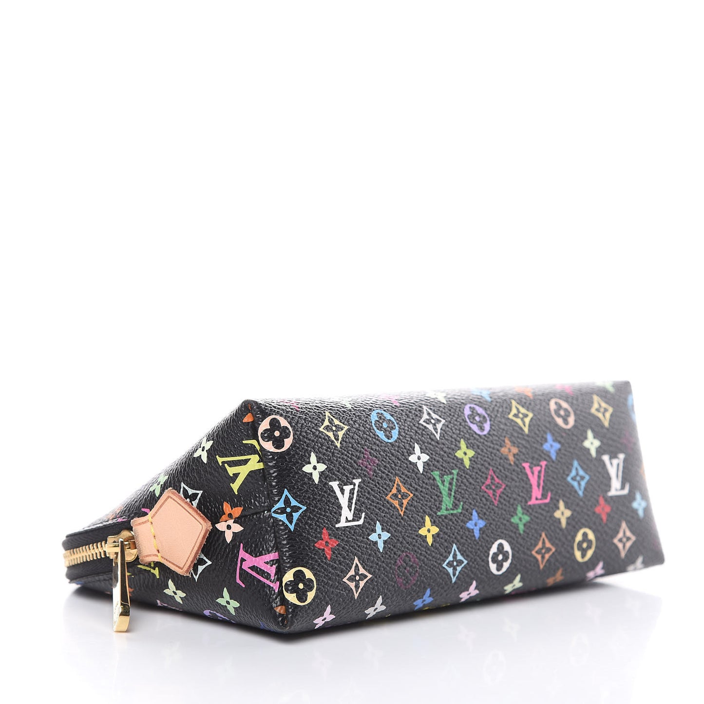 Monogram Multicolor Cosmetic Pouch Black Grenade