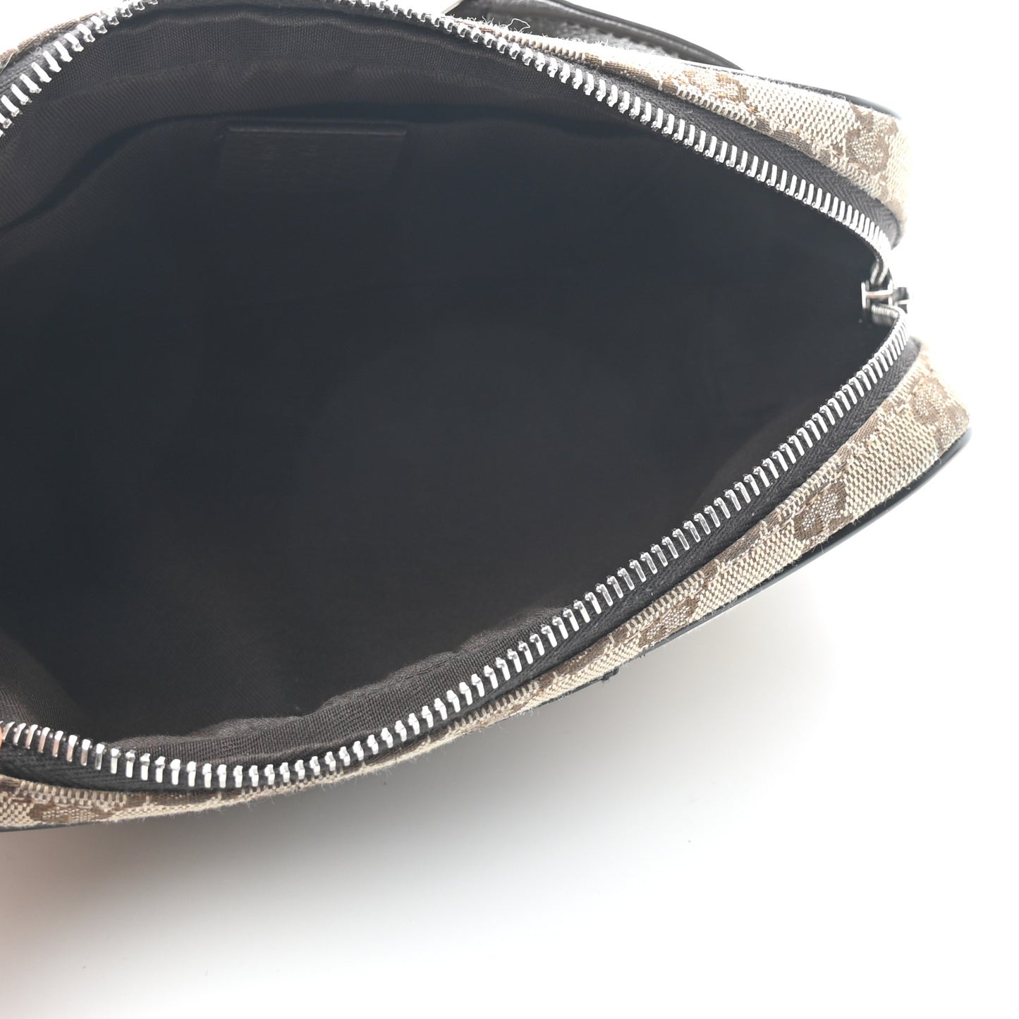 Monogram Belt Bag Dark Brown