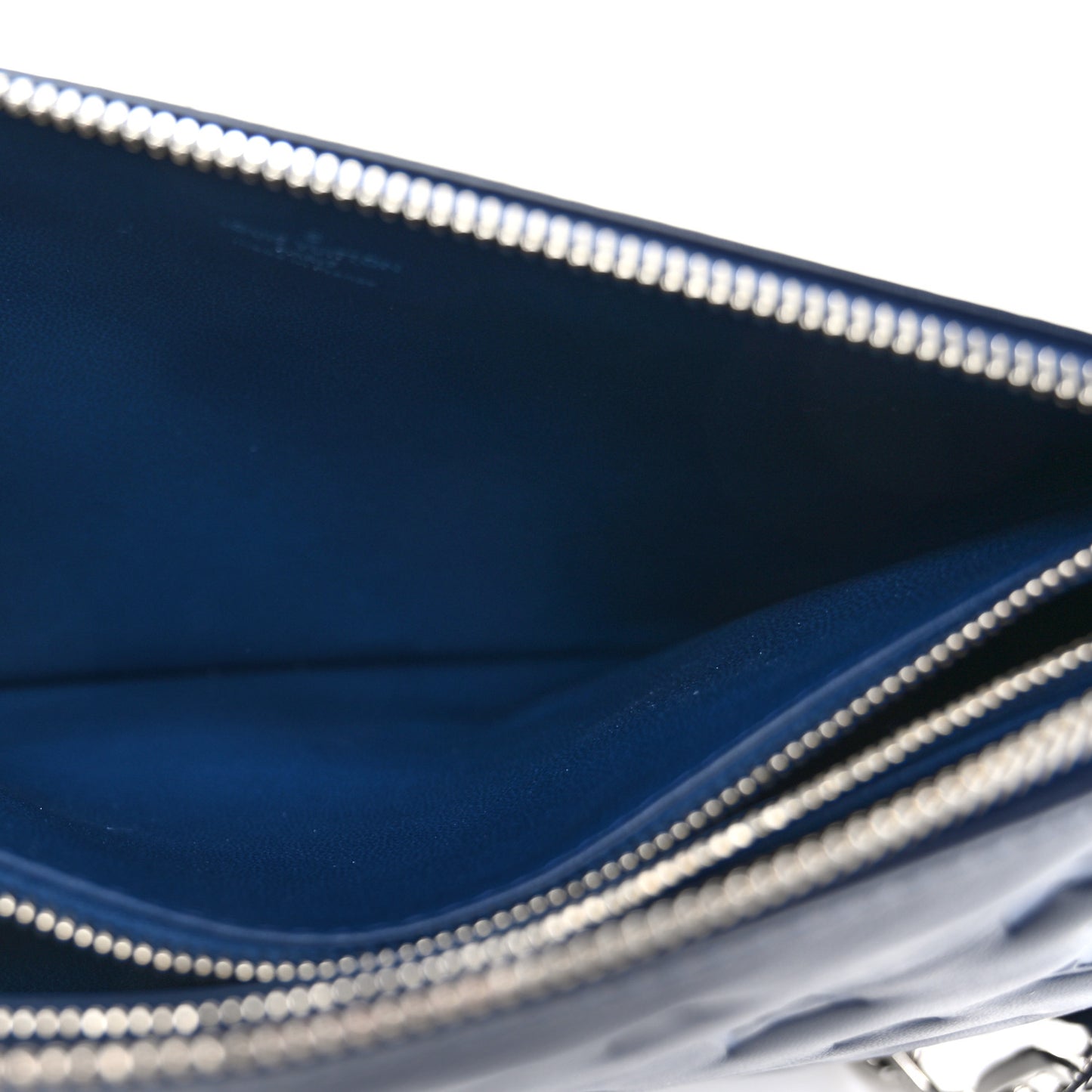 Lambskin Embossed Monogram Coussin PM Navy