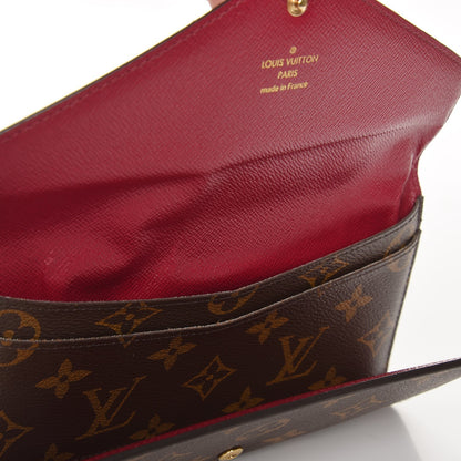 Louis Vuitton Monogram Josephine Wallet Red 11 of 12