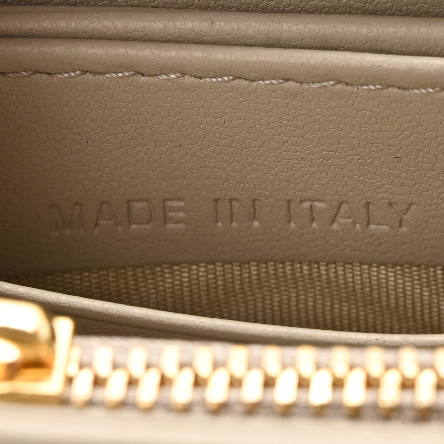 Lambskin Cannage Lady Dior Chain Wallet Corda