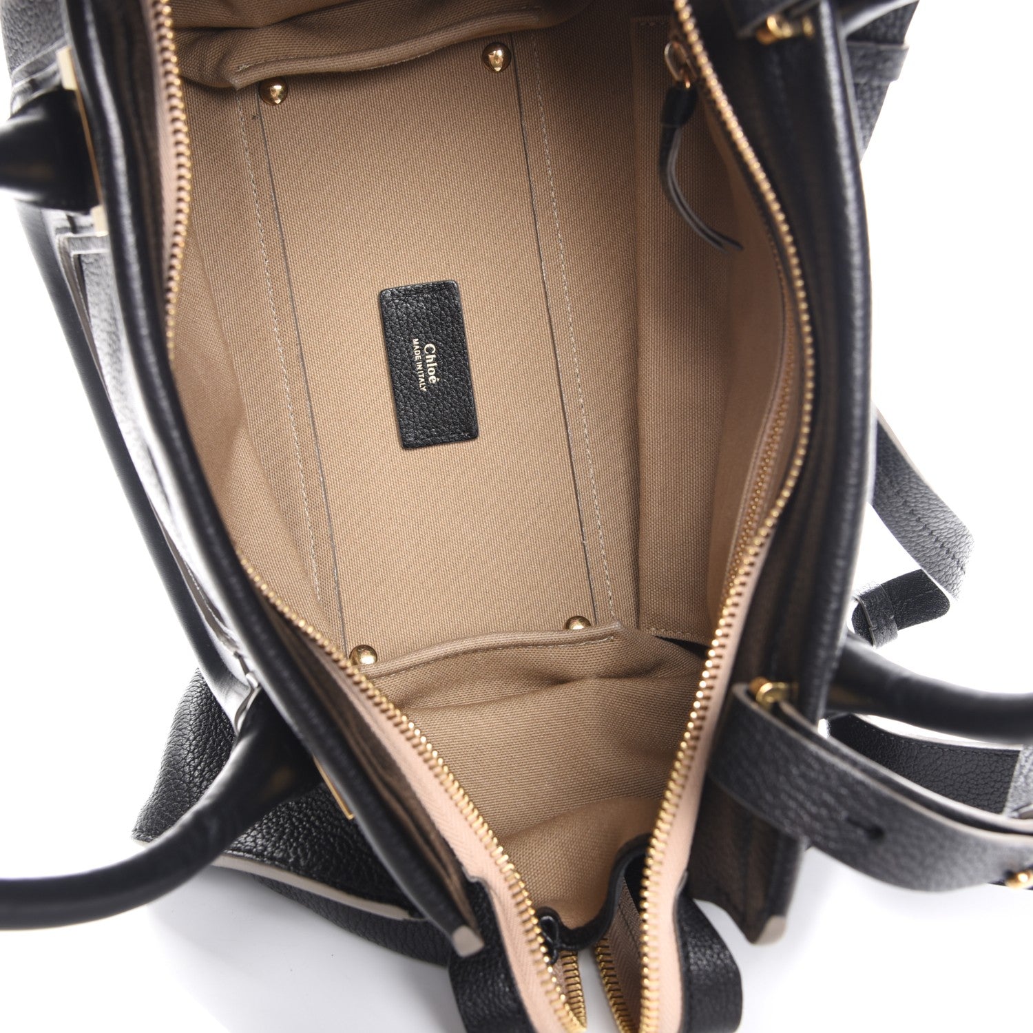 Chloe Calfskin Medium Everston Satchel Black 6 of 8