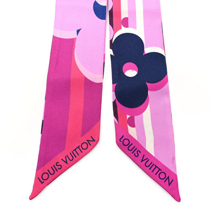 Louis Vuitton Silk Pop Monogram BB Bandeau Magenta 2 of 3