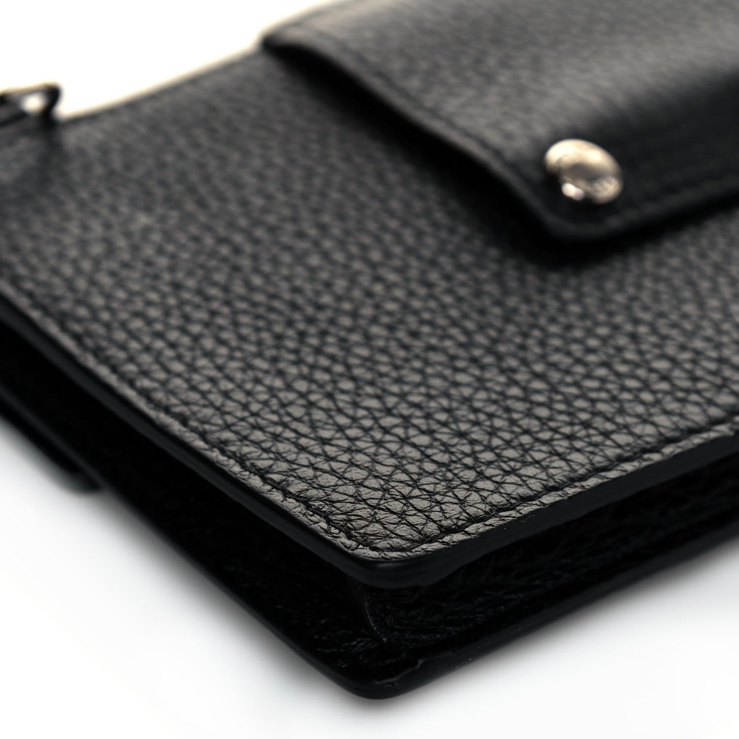 Cuoio Romano Selleria Baguette Belt Pouch Black