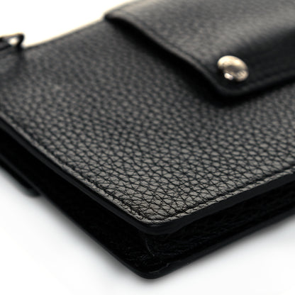 Fendi Cuoio Romano Selleria Baguette Belt Pouch Black 10 of 12