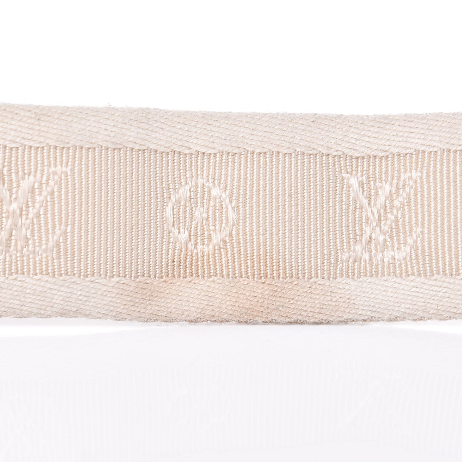 Louis Vuitton Canvas Monogram LV Cut Belt 80 32 White 8 of 8