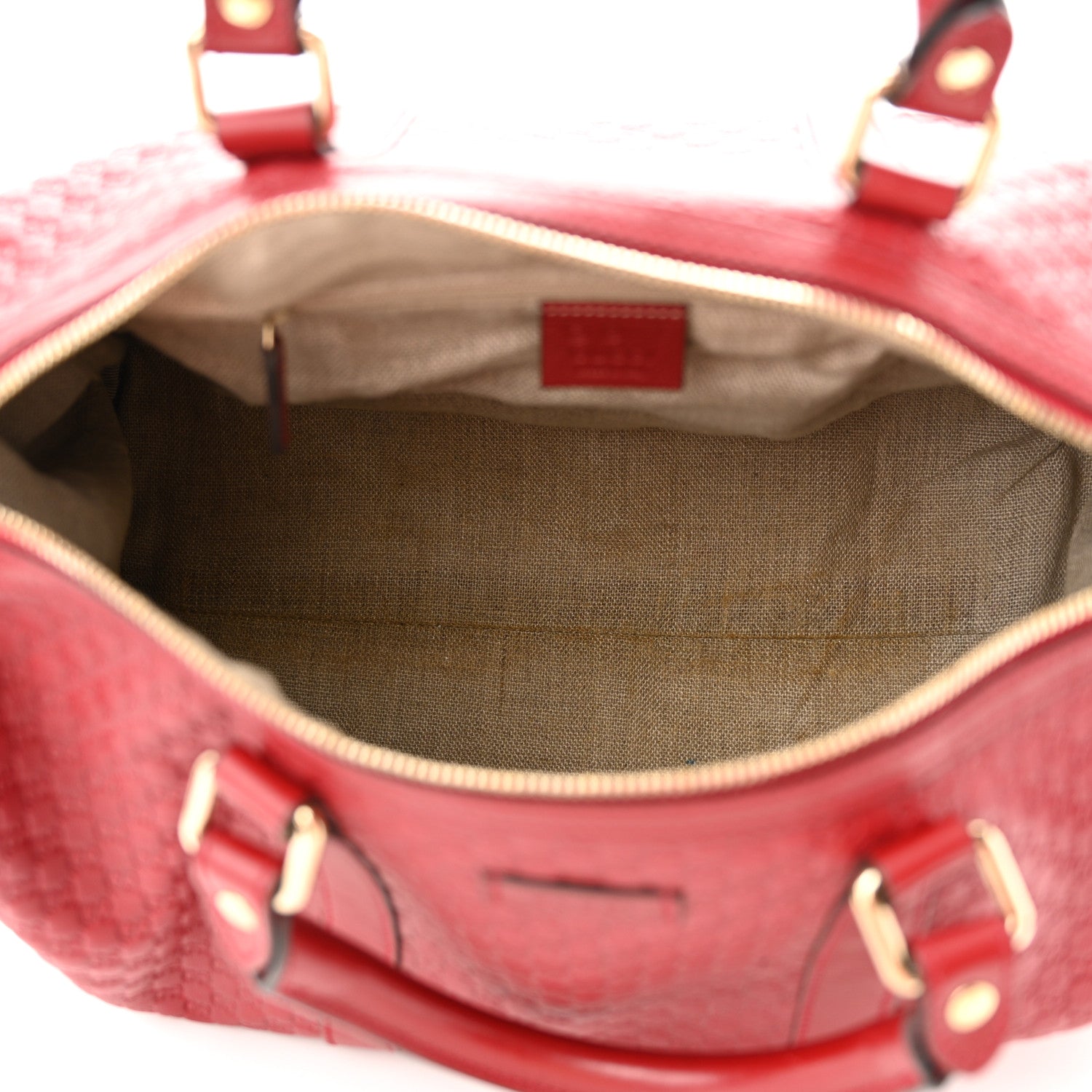 Gucci Microguccissima Medium Joy Boston Red 5 of 12