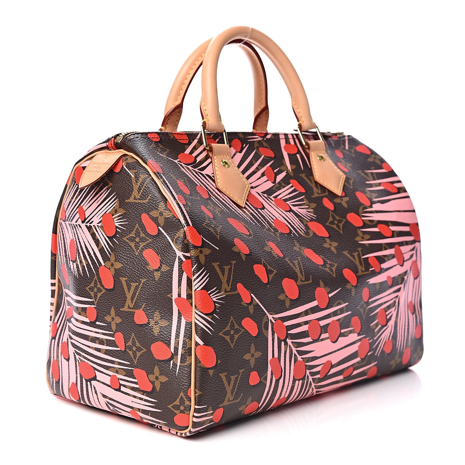Louis Vuitton Monogram Jungle Dots Speedy 30 Sugar Pink Poppy 3 of 11