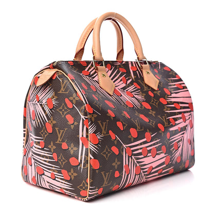 Louis Vuitton Monogram Jungle Dots Speedy 30 Sugar Pink Poppy 3 of 11