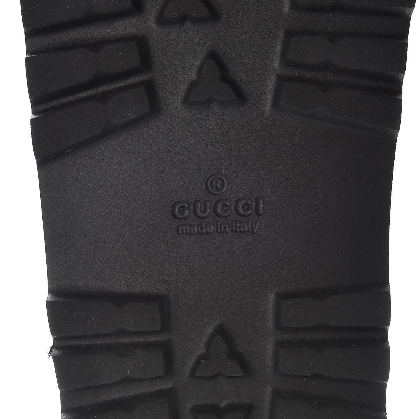 Rubber Web Mens Lug Sole Slide Sandals 7 Black Green Red