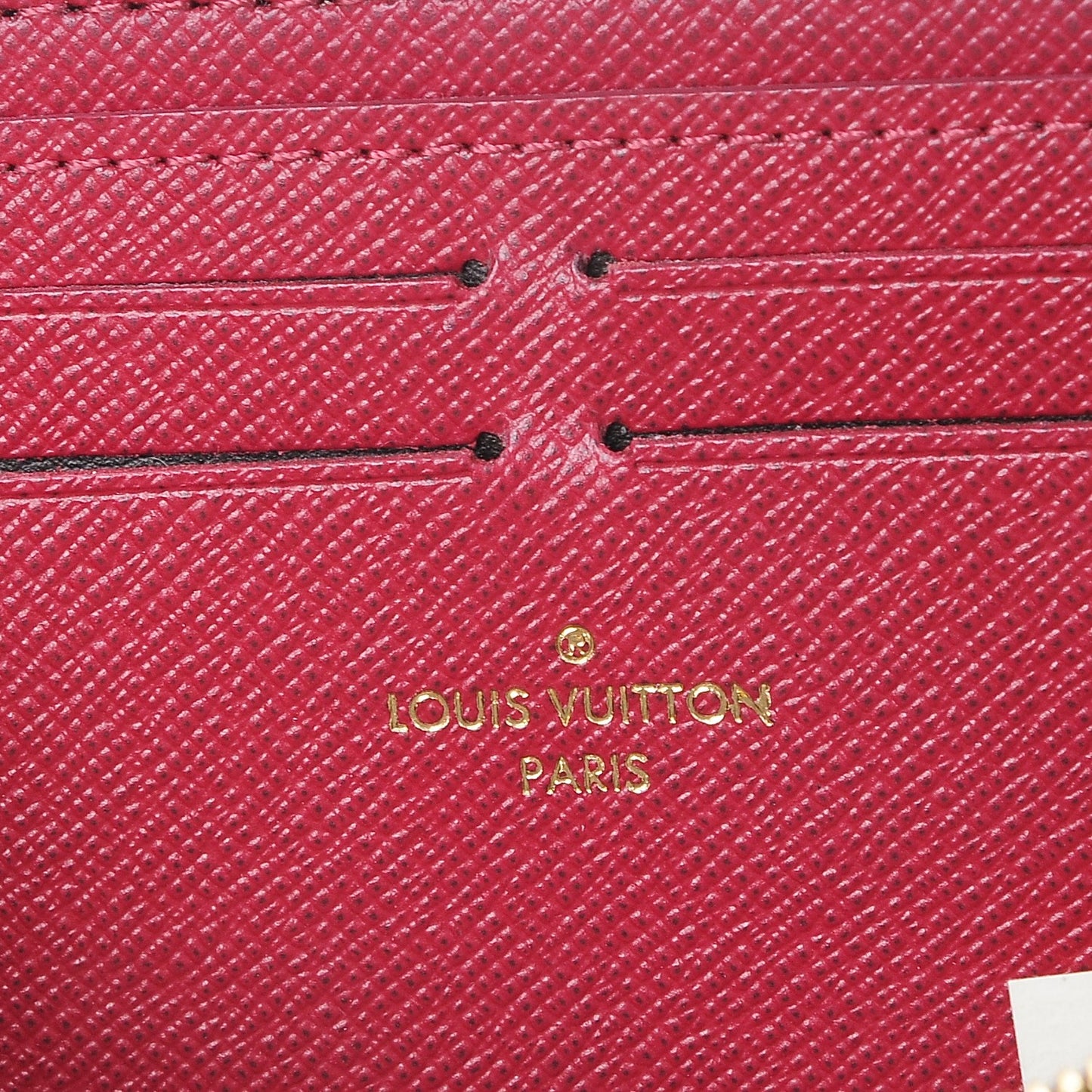 Monogram Clemence Wallet Fuchsia