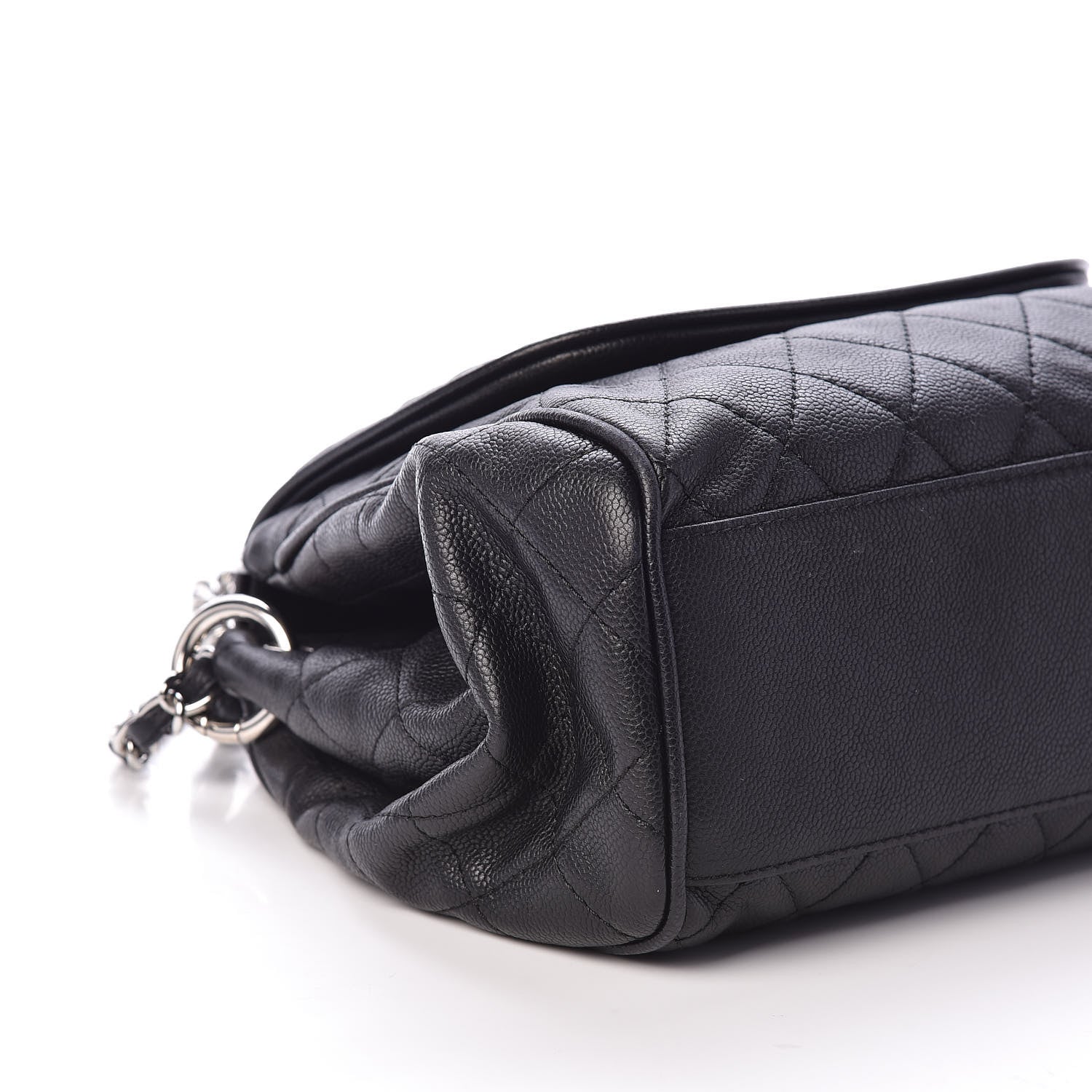 Chanel Caviar Quilted Timeless Accordion Flap Black 8 of 10
