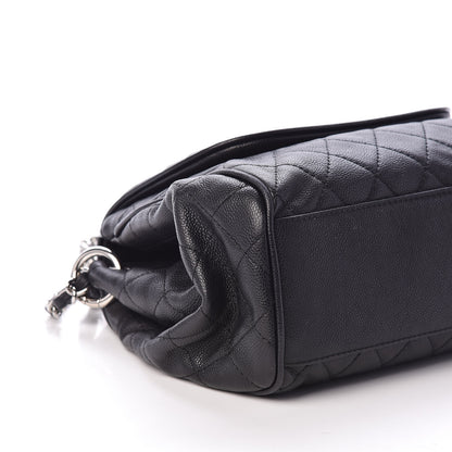 Chanel Caviar Quilted Timeless Accordion Flap Black 8 of 10