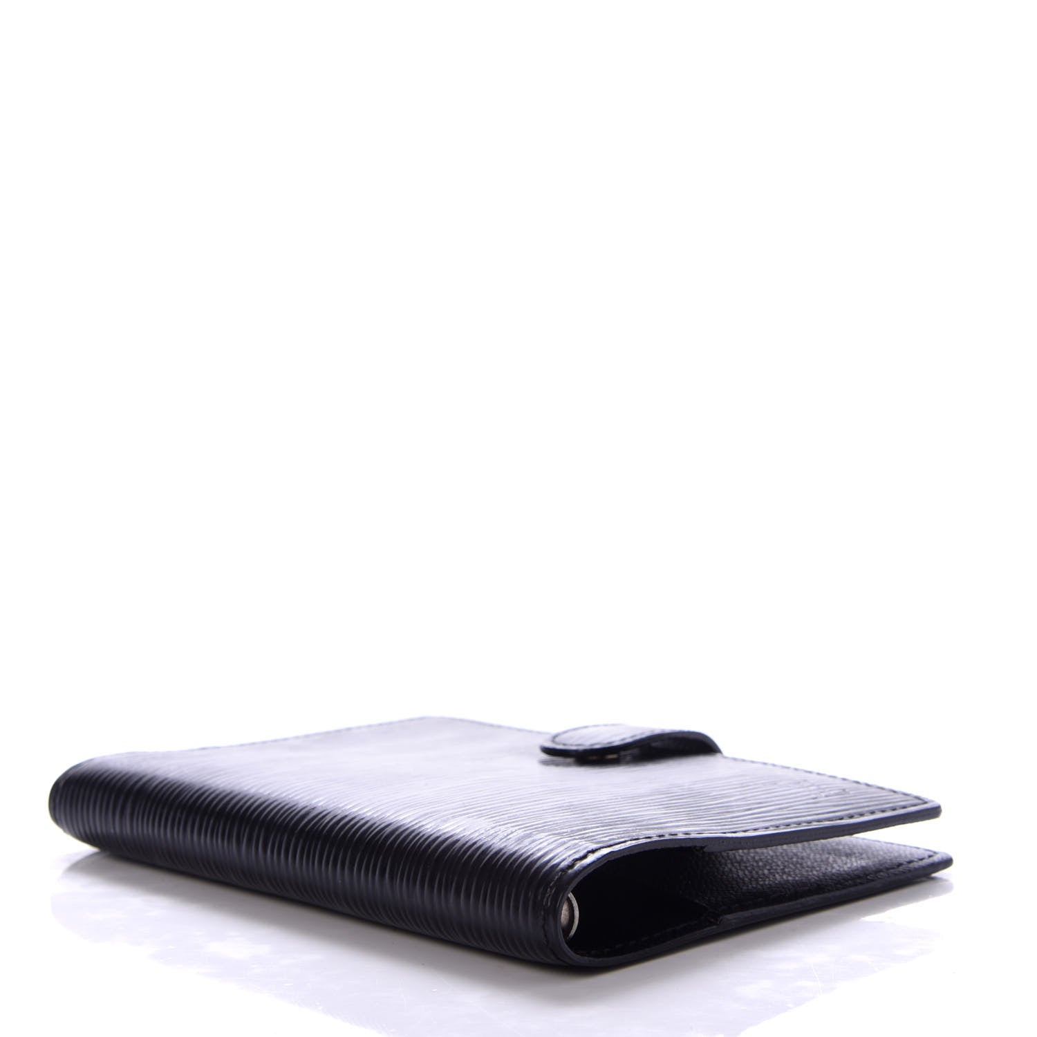 Louis Vuitton Epi Small Ring Agenda Cover Black 4 of 6