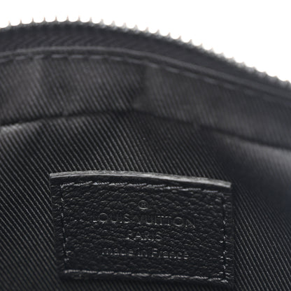 Louis Vuitton Calfskin Monogram Shadow Trio Messenger Black 9 of 12