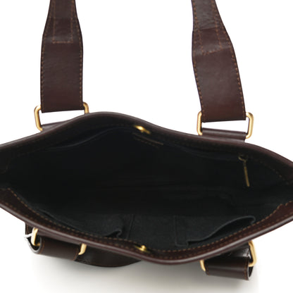 Burberry Haymarket Check Buckle Tote Brown 5 of 18