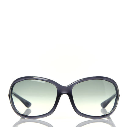 Tom Ford Acetate Jennifer Sunglasses TF8 Gray 2 of 8