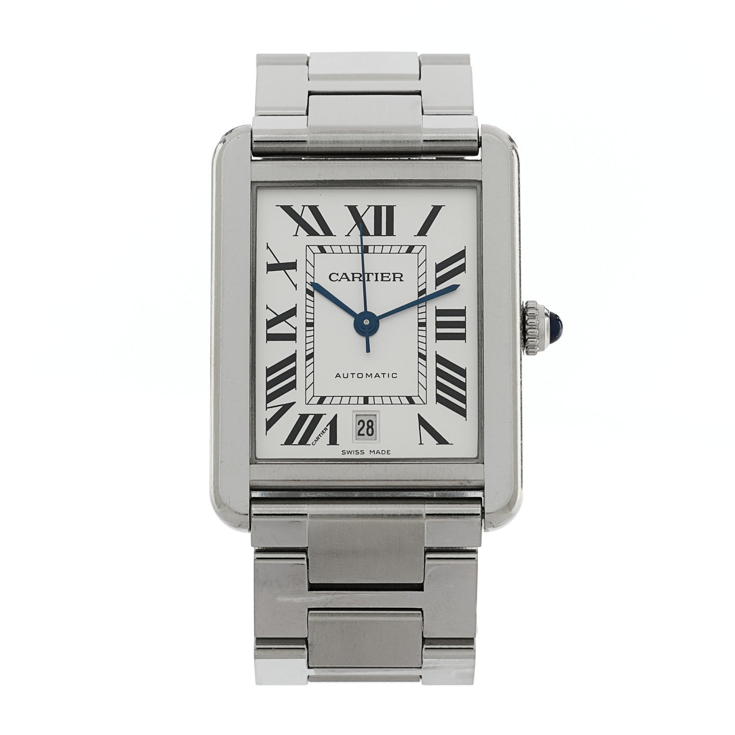 Stainless Steel 31mm Tank Solo Automatic Watch