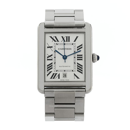 Cartier Stainless Steel 31mm Tank Solo Automatic Watch 1 of 4