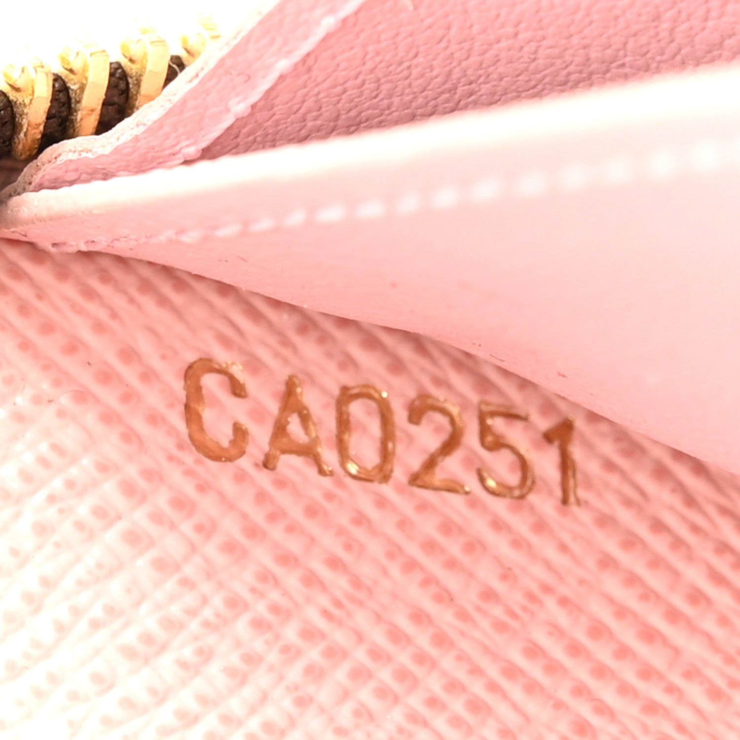 Louis Vuitton Monogram Clemence Wallet Rose Ballerine 7 of 7