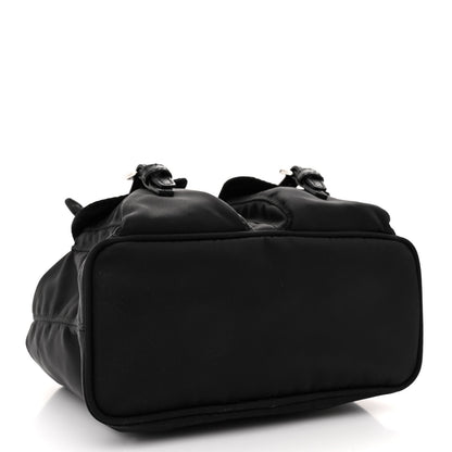 Prada Nylon Vela Mini Crossbody Backpack Black 4 of 9