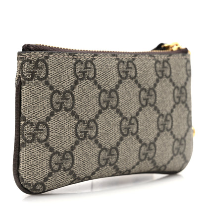 Gucci GG Supreme Monogram Key Case Brown 3 of 9