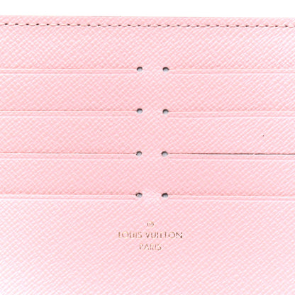 Louis Vuitton Calfskin Felicie Card Holder Insert Rose Ballerine 4 of 4