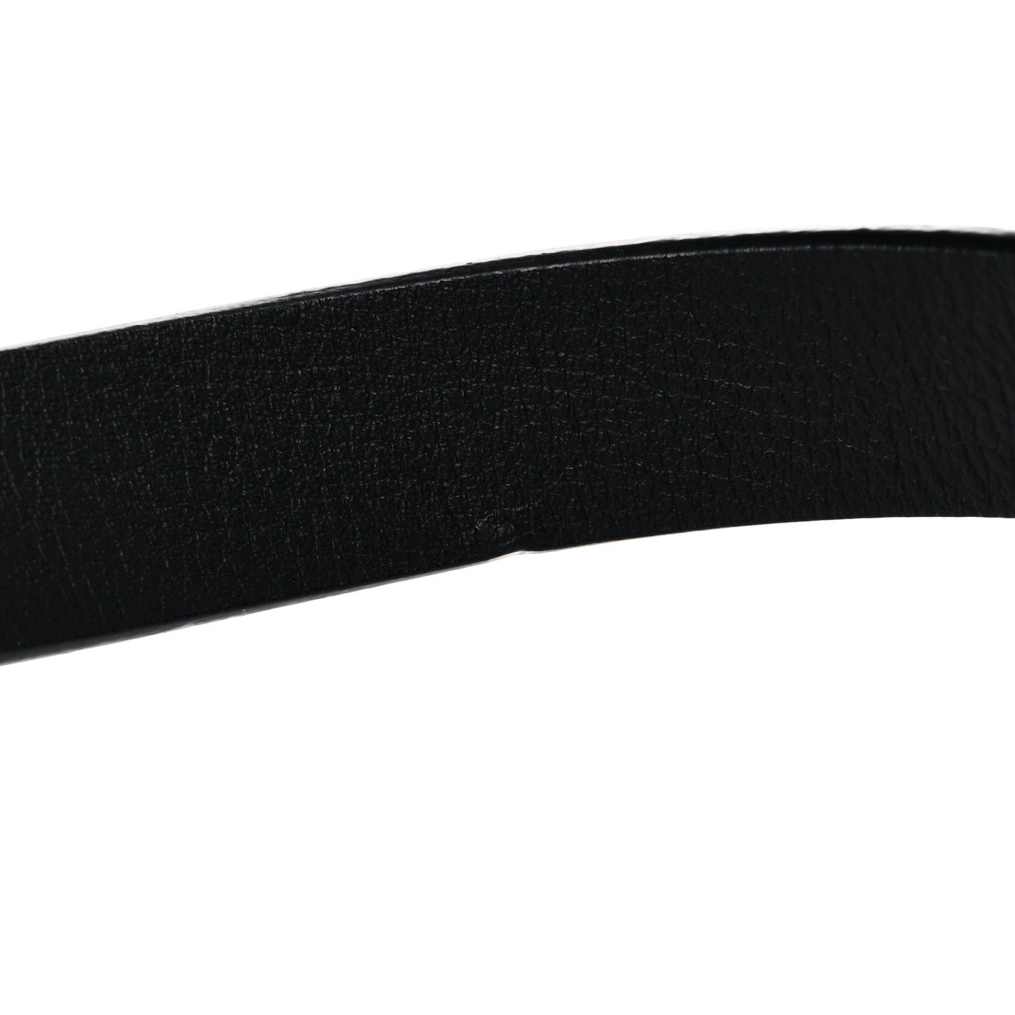 Taurillon Calfskin 30mm LV Initiales Belt 85 34 Black