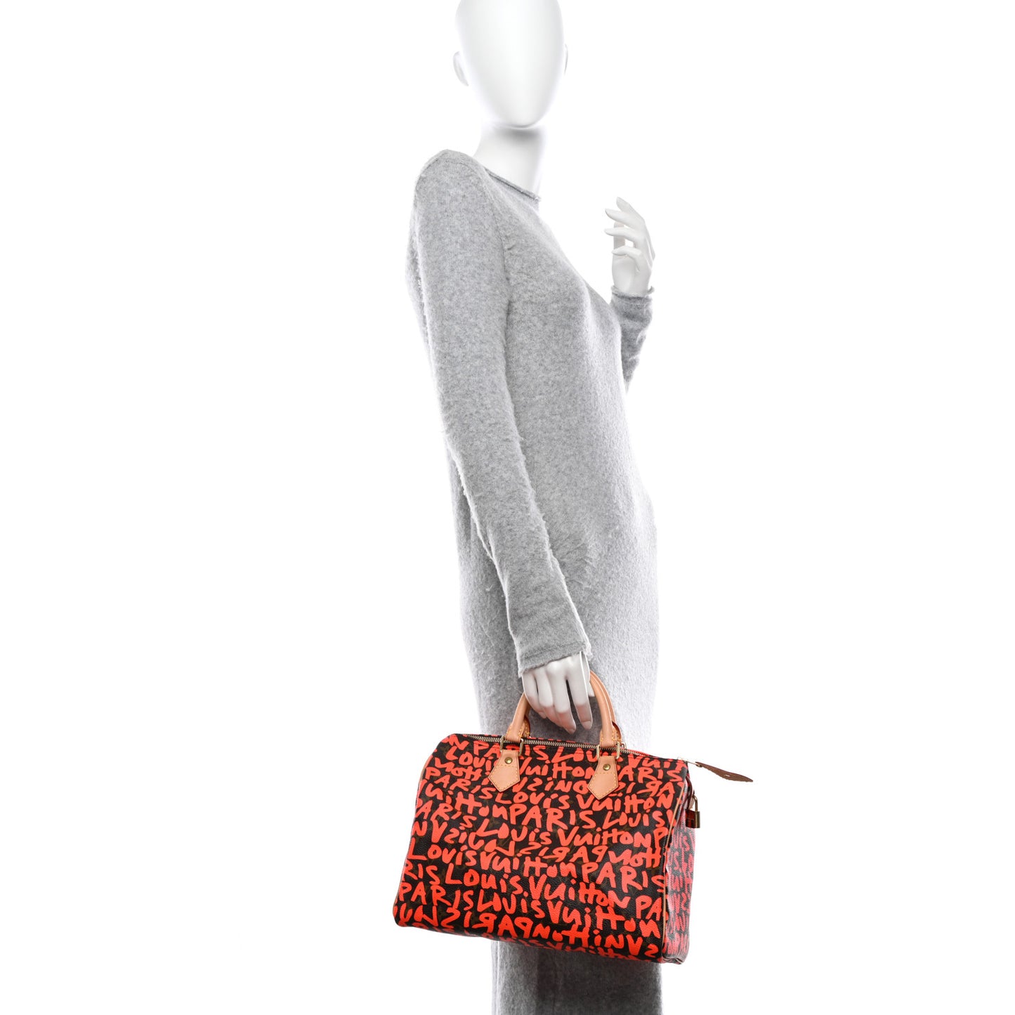 Monogram Graffiti Speedy 30 Orange