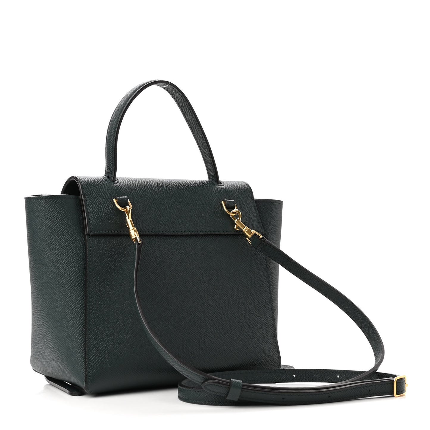 Grained Calfskin Nano Belt Bag Amazone