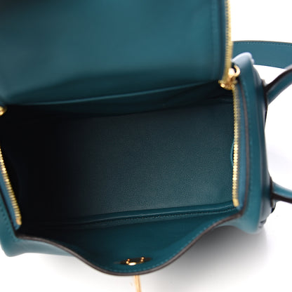 Hermes Swift Mini Lindy 20 Vert Bosphore 4 of 9