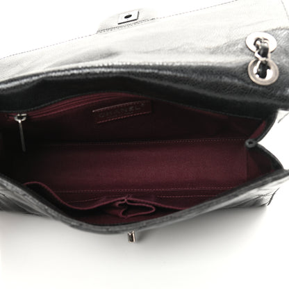 Chanel Crumpled Grained Calfskin Medium CC Crave Flap Black 8 of 12