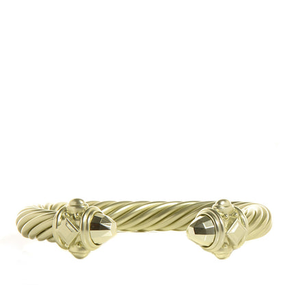 David Yurman Aluminum Renaissance 10mm Cable Bracelet Champagne 1 of 6