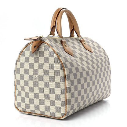 Louis Vuitton Damier Azur Speedy 30 3 of 12
