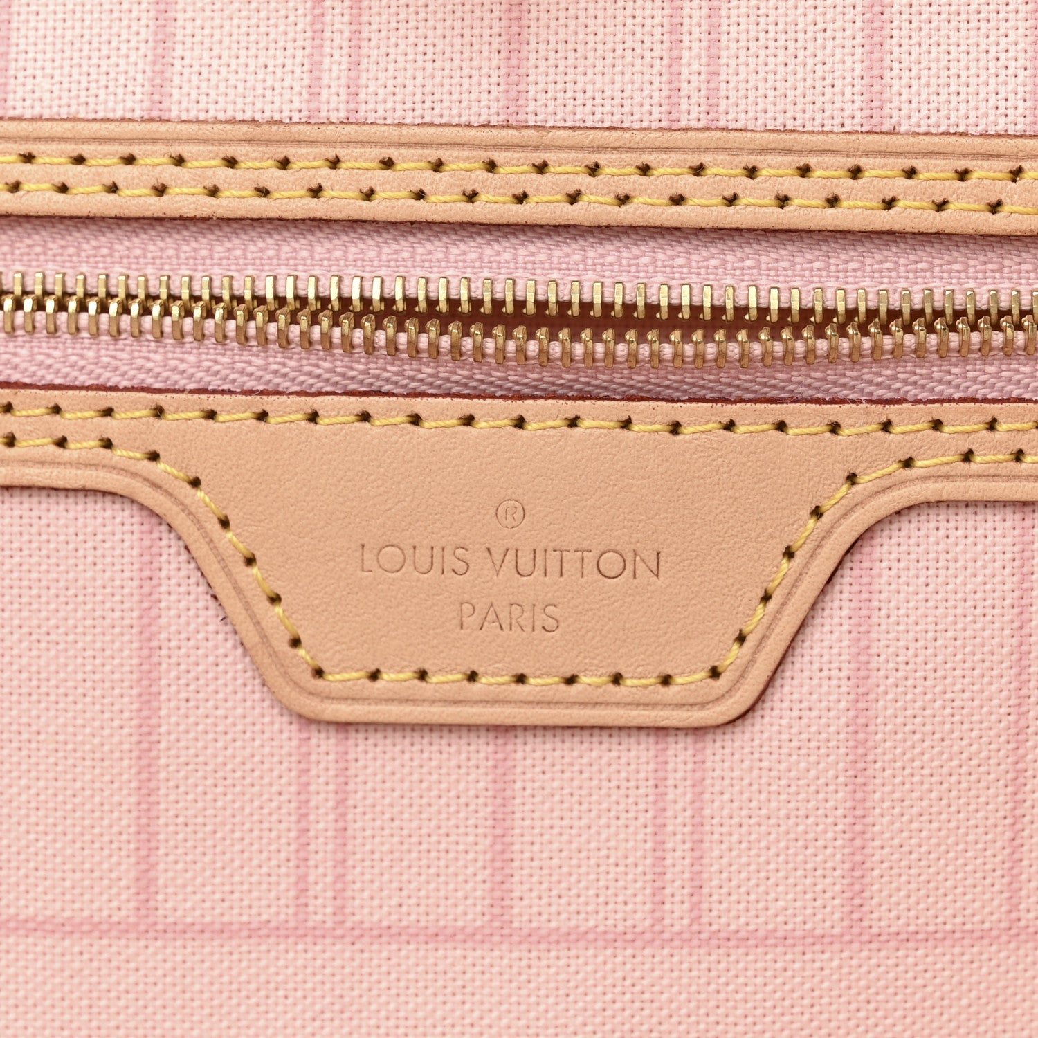 Louis Vuitton Damier Azur Neo Neverfull MM Rose Ballerine 6 of 11