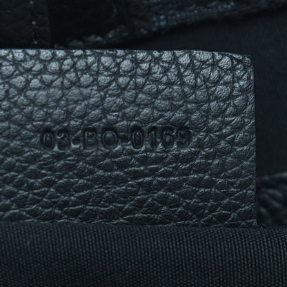 Christian Dior HOMME Oblique Grained Calfskin Tote Black 7 of 9