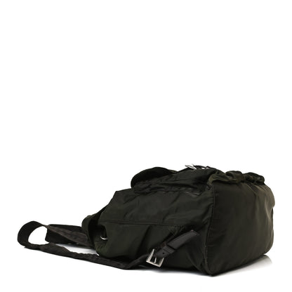 Prada Nylon Vela Large Backpack Green 7 of 32