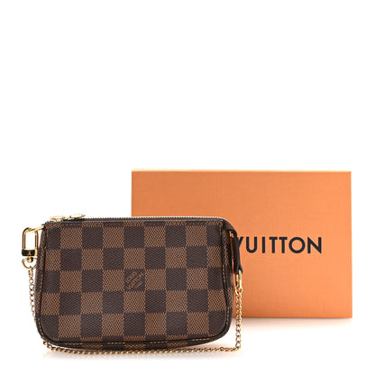 Louis Vuitton Damier Ebene Mini Pochette Accessories 8 of 8