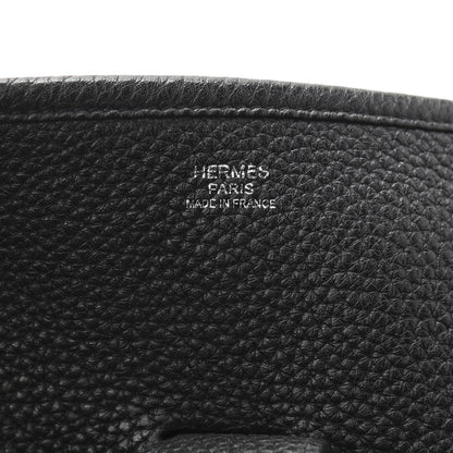 Hermes Taurillon Clemence Evelyne III TGM Black 6 of 13