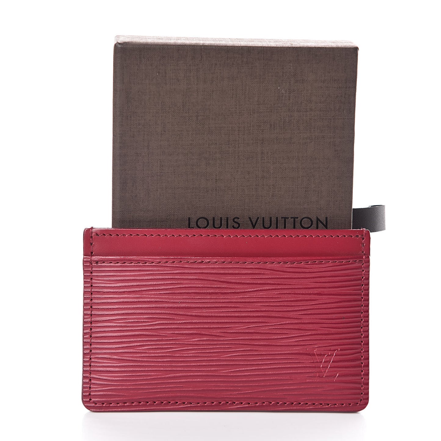 Epi Card Holder Fuchsia