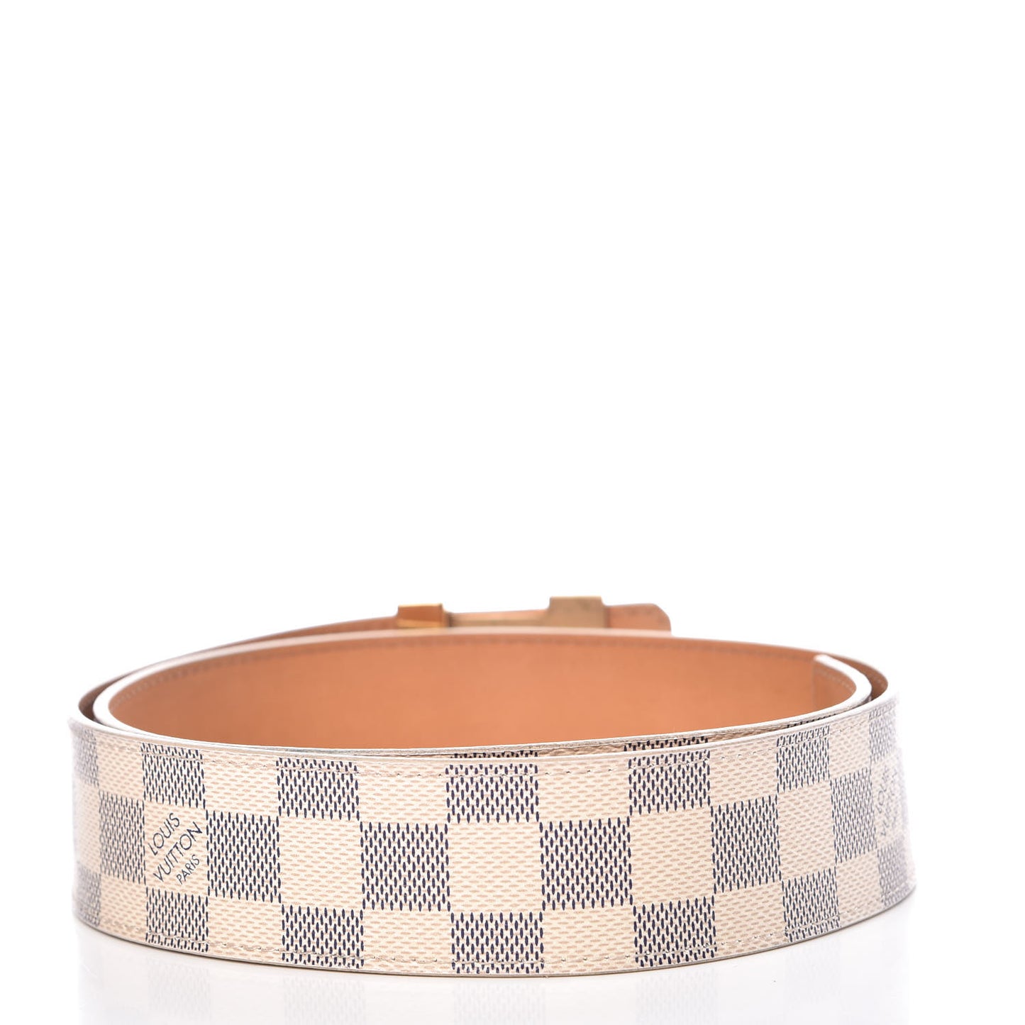 Damier Azur LV Initiales Belt 80 32