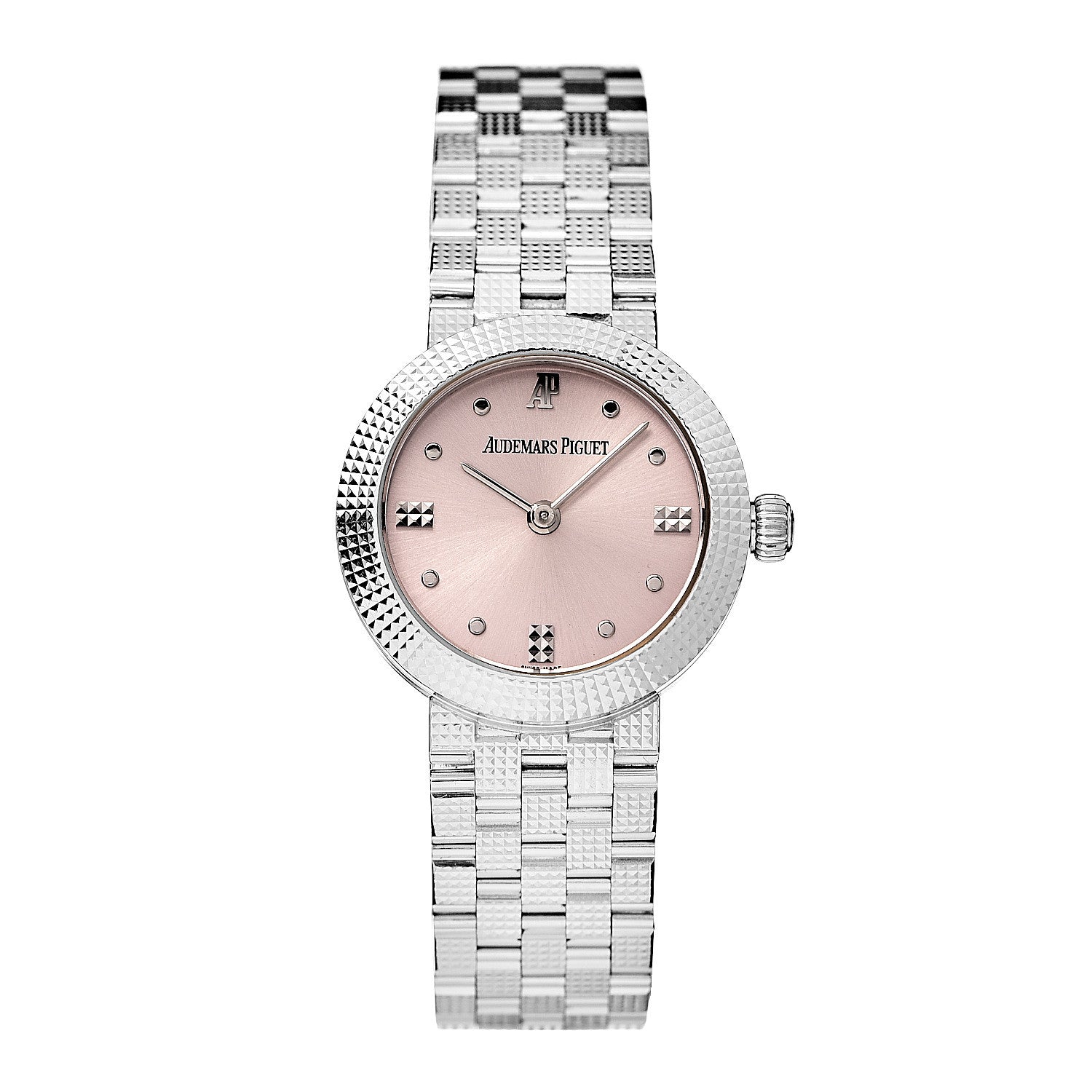 Audemars Piguet 18K White Gold 24mm Classic Manual Winding Watch Pink 15026BC.GG 1 of 7