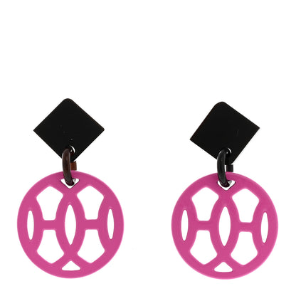 Hermes Buffalo Horn Lacquer Hava Earrings 1 of 6