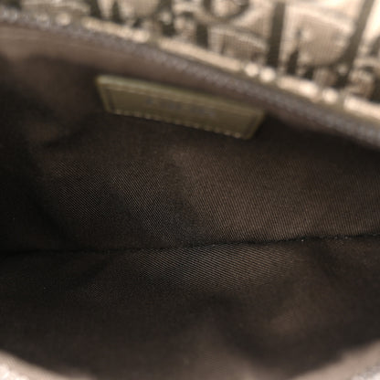 Christian Dior Oblique Saddle Triple Pouch Green 6 of 11